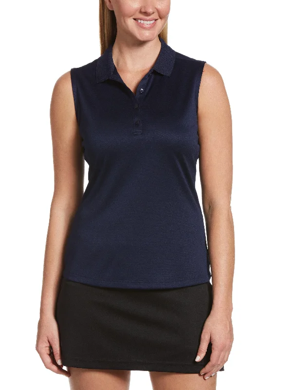 Maternity polo shirt for pregnant women's comfortWomens Opti Dri™ Sleeveless Polo