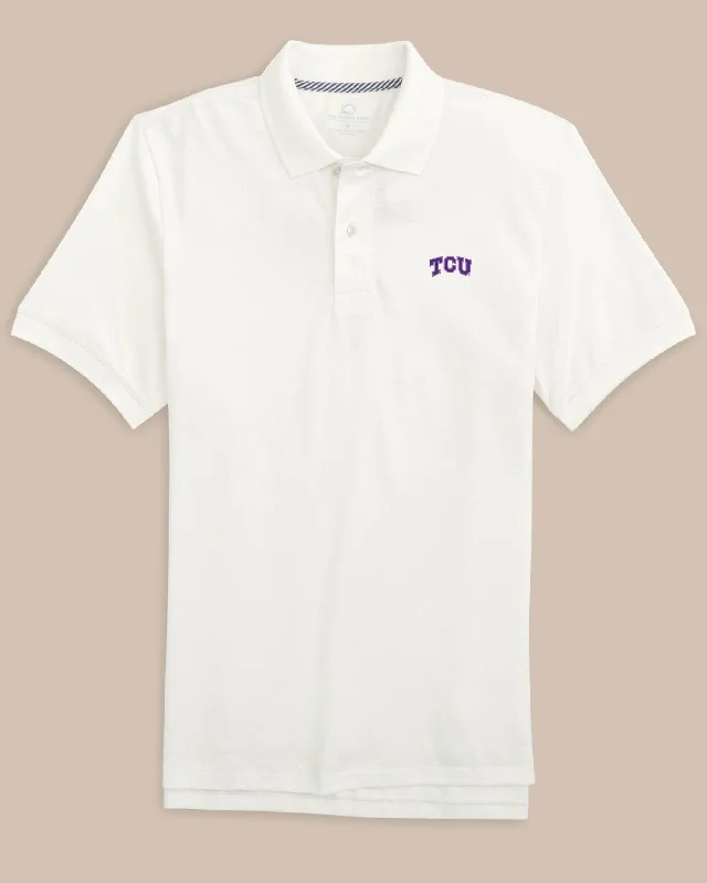 TCU Horned Frogs Skipjack Polo