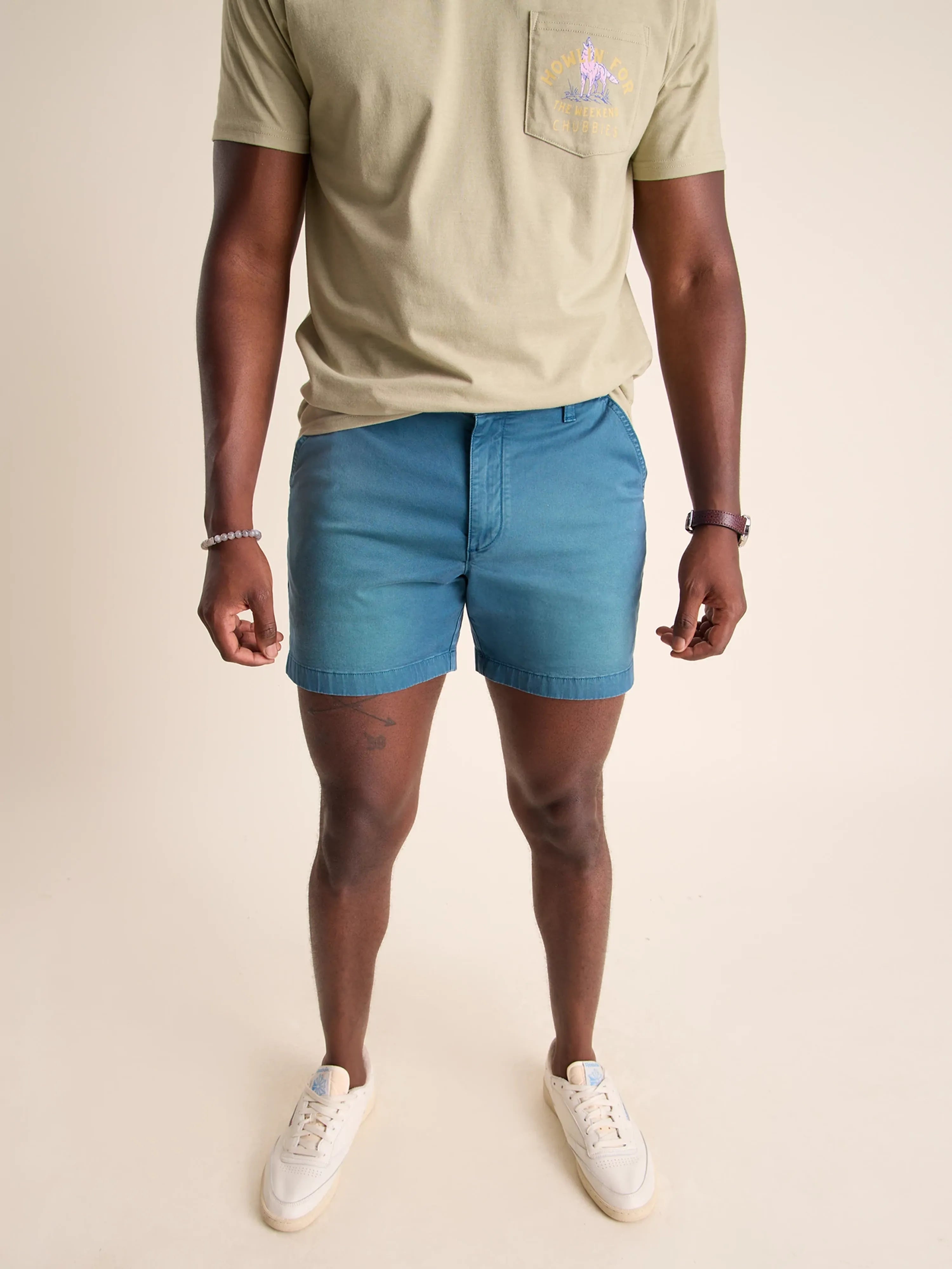 Ruffled Hem Women Shorts to Add a Feminine TouchThe Moroccan Nights 5.5" (Chino)