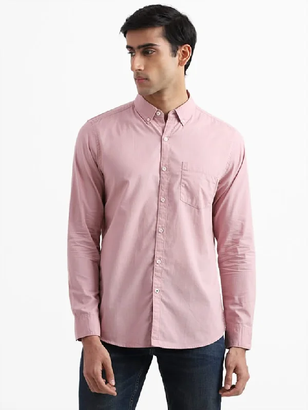 Jeanette Women Shorts with a Soft and Comfortable FeelWES Casuals Dobby Dusty Pink Cotton Slim-Fit Shirt Jeanette Women Shorts with a Soft and Comfortable FeelWES Casuals Dobby Dusty Pink Cotton Slim-Fit Shirt