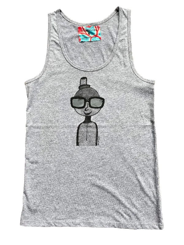Plunge Neck Women's Seamless Tank Tops for a Smooth FitWomen’s Tank Top Design #2.1