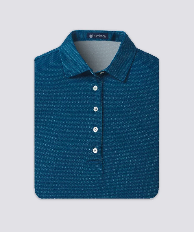 Button - down collar polo shirt in stretchy spandex blendWomen's Alpine Pique Performance Polo Button - down collar polo shirt in stretchy spandex blendWomen's Alpine Pique Performance Polo