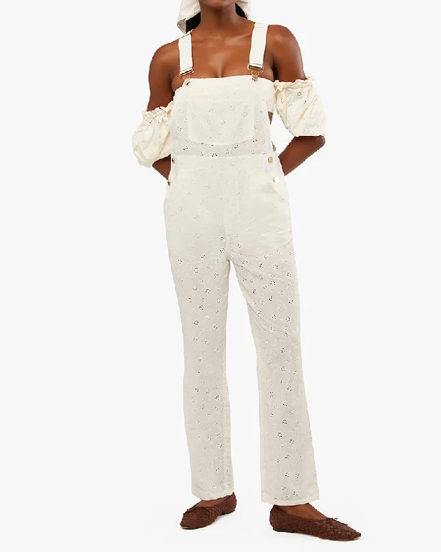 Opaque cover ups for a more modest beach lookBasic Eyelet Overall